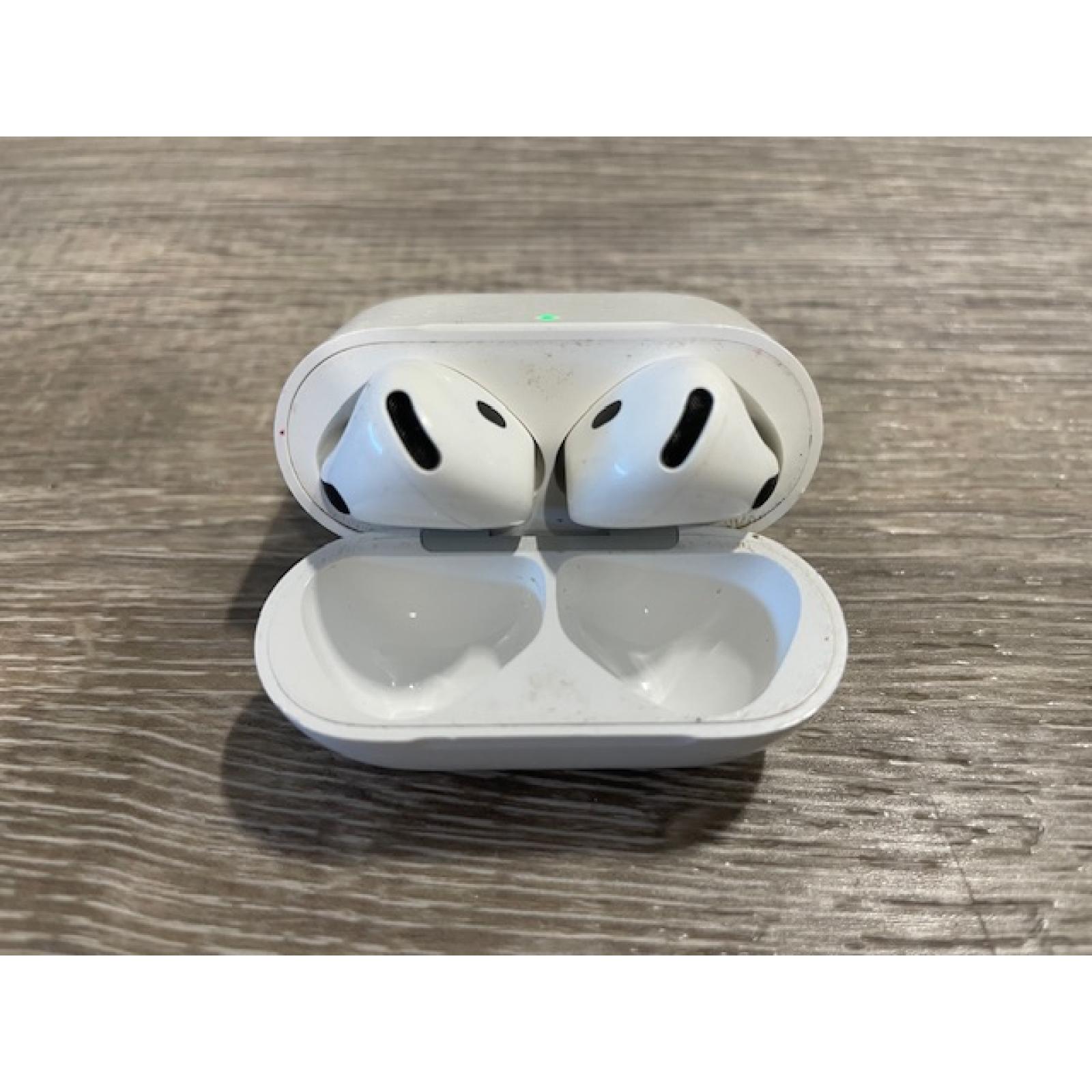 AS-IS Apple - AirPods 4 with Active Noise Cancellation - White