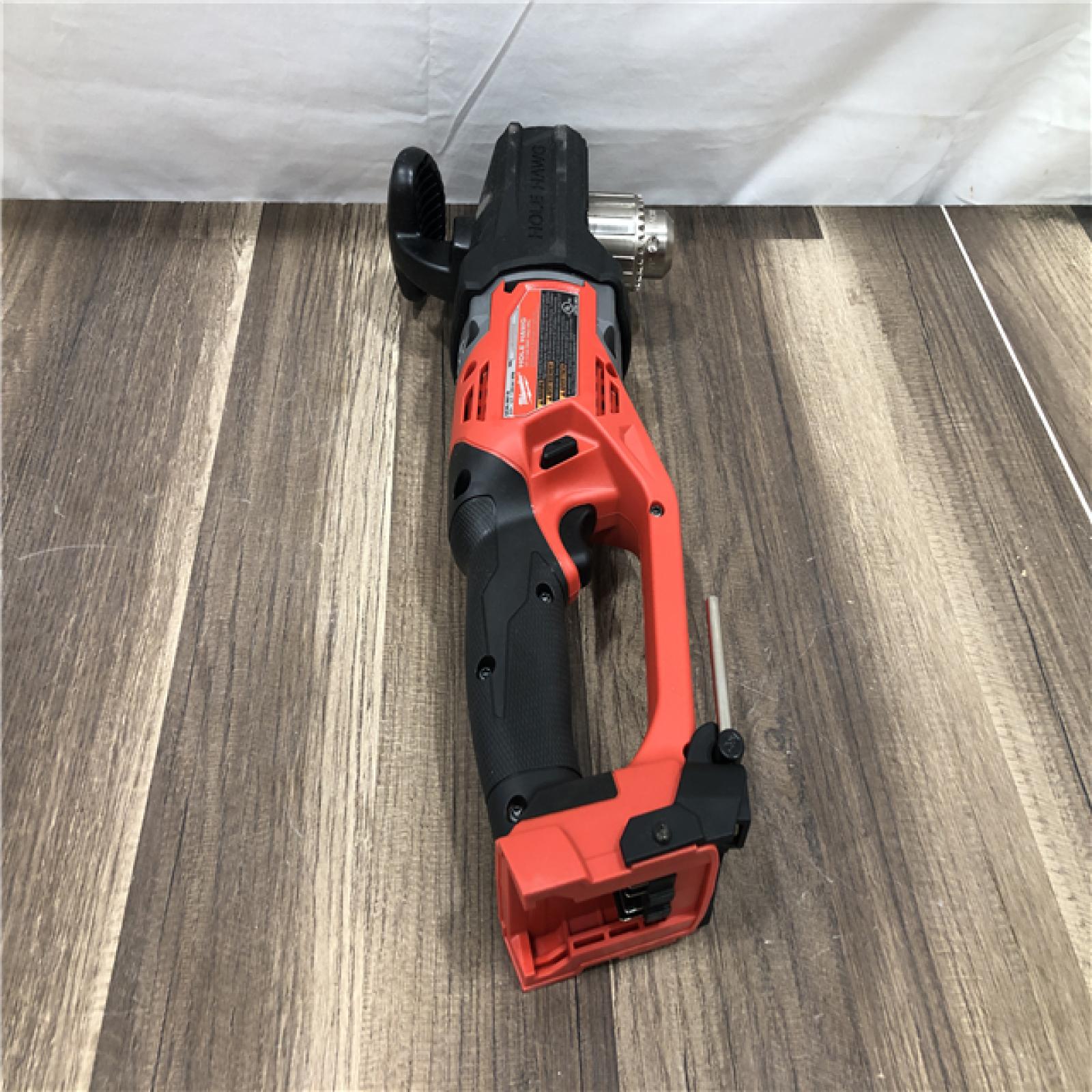 AS-IS Milwaukee FUEL GEN II 18V Lithium-Ion Brushless Cordless 1/2 in. Hole Hawg Right Angle Drill (Tool-Only)