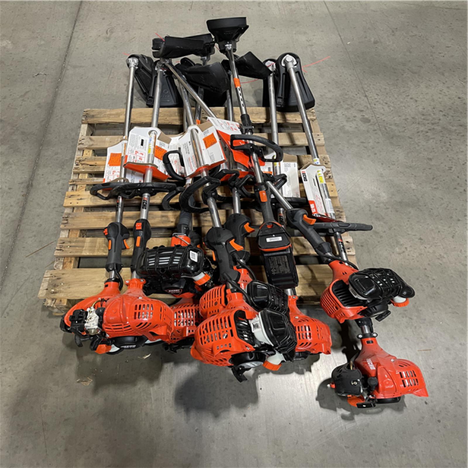 DALLAS LOCATION- AS-IS Mixed Echo String Trimmer PALLET (10 UNITS)