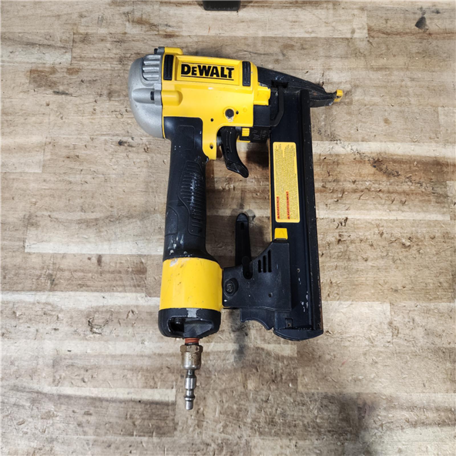 HOUSTON LOCATION - AS - IS DeWalt Pneumatic 18-Gauge 1/4 in. Crown Corded Stapler