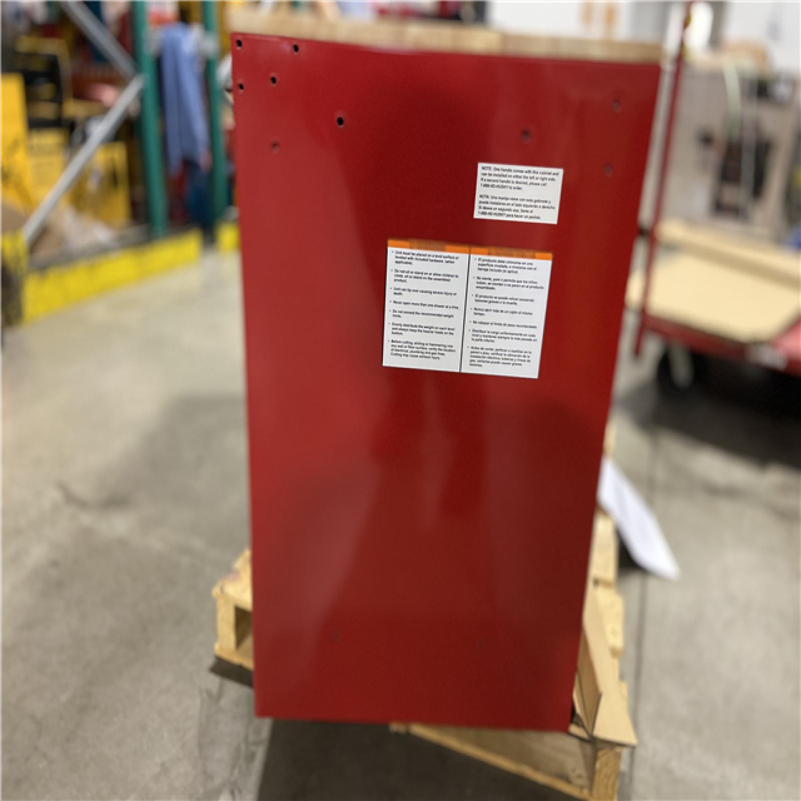 DALLAS LOCATION -  Husky Modular Tool Storage 52 in. W x 20 in. D Standard Duty Red Mobile Workbench Cabinet