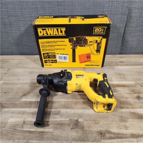 HOUSTON LOCATION - AS-IS DEWALT 20V MAX Cordless Brushless 1 in. SDS Plus D-Handle Concrete and Masonry Rotary Hammer (Tool Only)