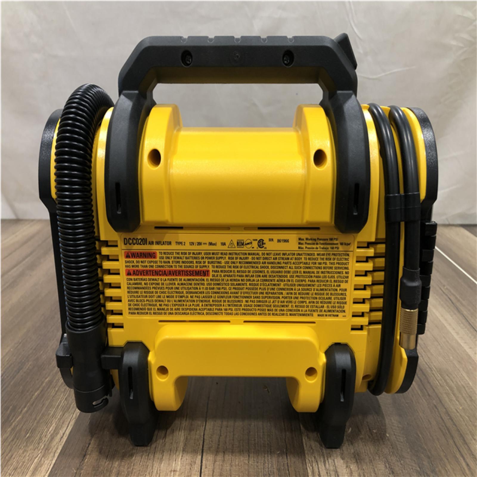 AS-IS DEWALT 20V MAX Cordless Electric Portable Inflator (Tool Only)