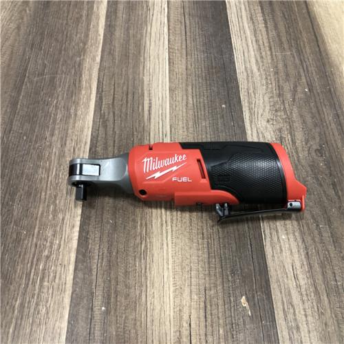 AS-IS Milwaukee FUEL 12-Volt Lithium-Ion Brushless Cordless High Speed 3/8 in. Ratchet (Tool-Only)