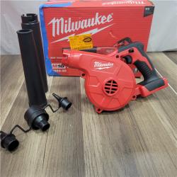 GOOD  Milwaukee M18 18-Volt Lithium-Ion Cordless Compact Blower (Tool-Only)