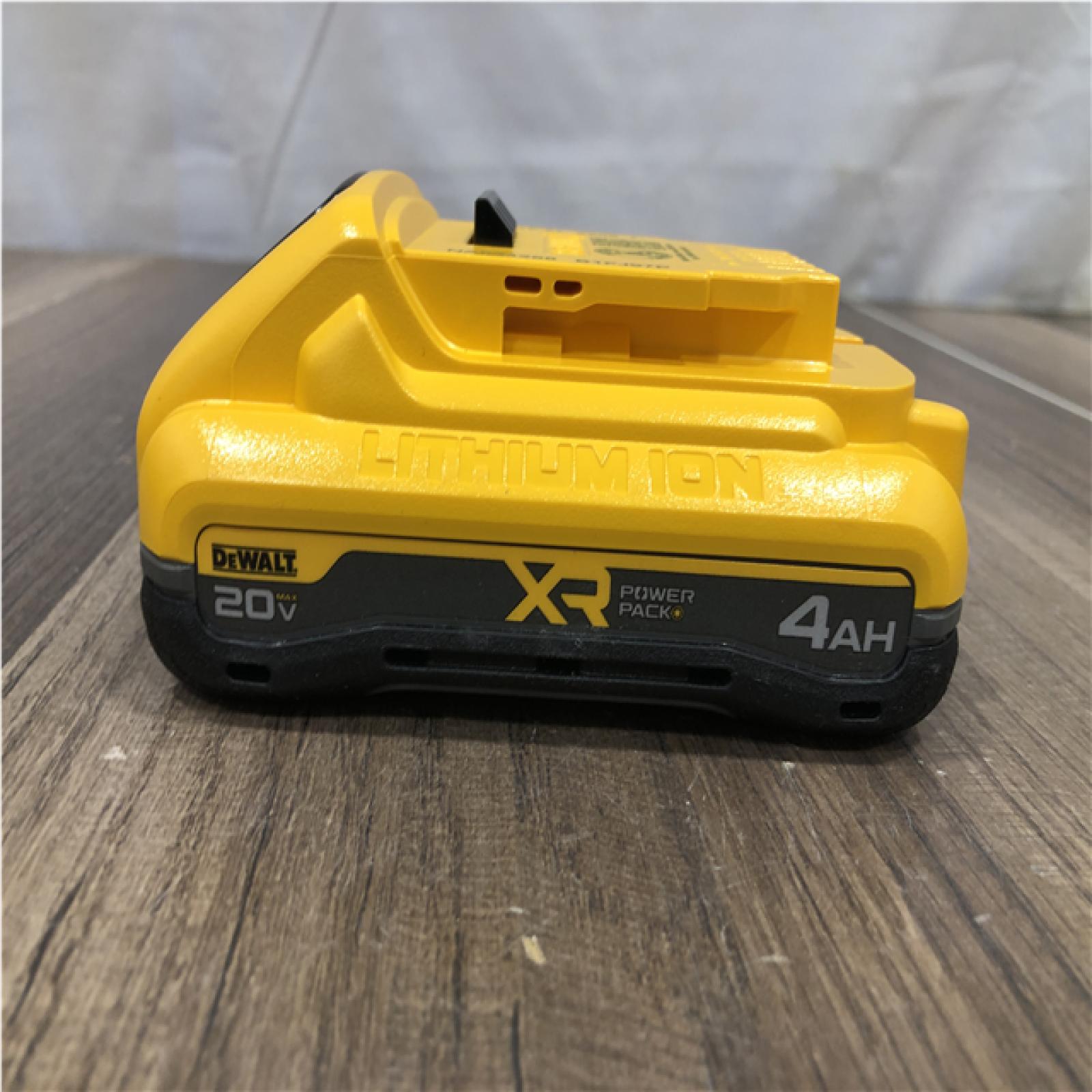 AS-IS DEWALT 20V MAX Lithium-Ion 4.0 Ah and 2.0Ah Battery Packs (2-Pack)
