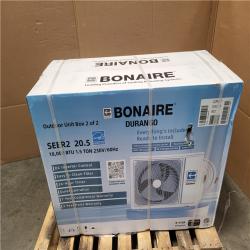 CALIFORNIA AS-IS NEW BONAIRE DUCTLESS MINI SPLIT HEATING AND COOLING UNIT