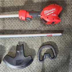 HOUSTON LOCATION - AS-IS (APPEARS LIKE NEW) M18 FUEL 18V 16 in. Brushless Cordless Battery Powered String Trimmer W/QUIK-LOK Attachment Capability & 8.0 Ah Battery