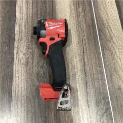 AS-IS Milwaukee  FUEL 18V Lithium-Ion Brushless Cordless 1/4 in. Hex Impact Driver (Tool-Only)
