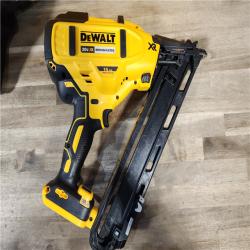 HOUSTON LOCATION - AS-IS DEWALT 20V MAX XR 15 Ga. Cordless 34 Deg Nailer 20 V