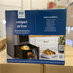 DALLAS LOCATION- BULLSEYE Sur La Table Kitchen Essentials 8qt Air Fryer Gray PALLET - (17 UNITS)