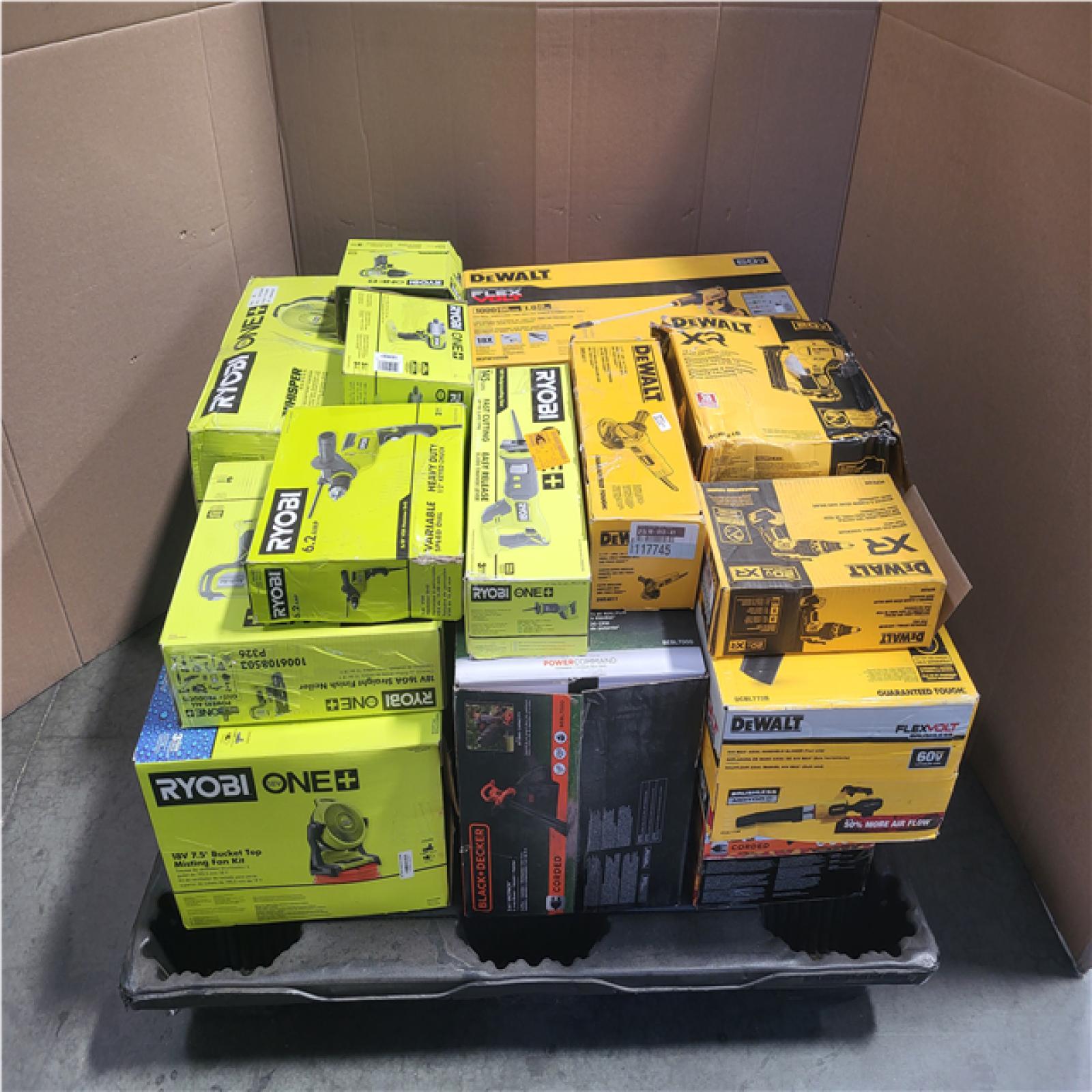 CALIFORNIA AS-IS TOOL PALLET