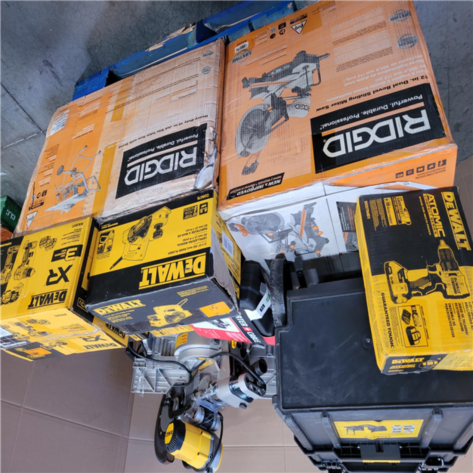 CALIFORNIA AS-IS TOOL PALLET