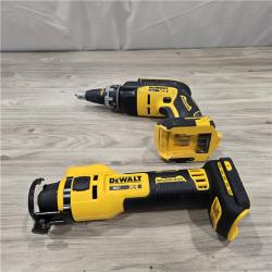 AS-IS DEWALT 20V MAX XR Lithium-Ion Brushless Cordless 2-Tool Combo Kit
