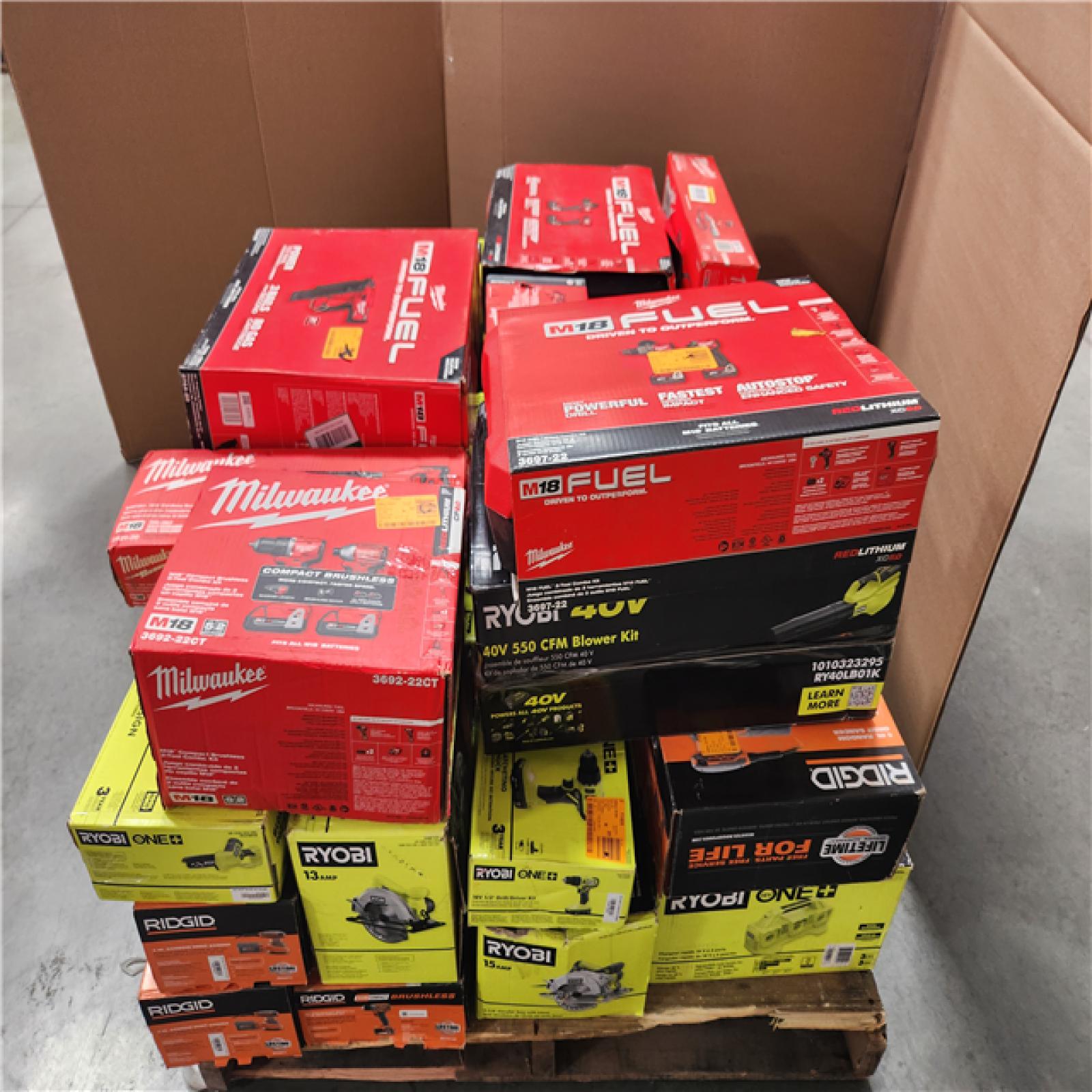 CALIFORNIA AS-IS TOOL PALLET