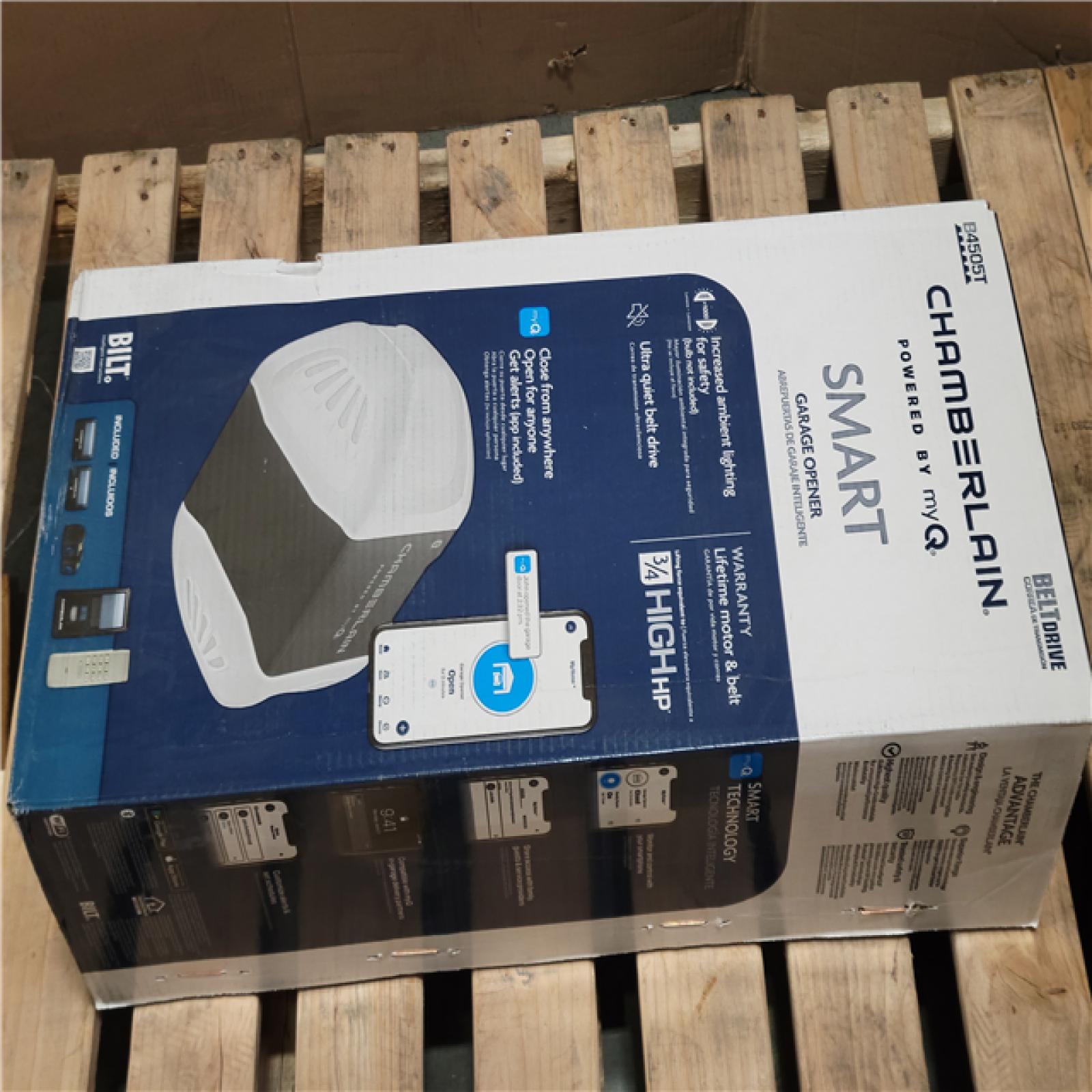 California NEW Sealed Box Chamberlain SMART Garage Opener Model B4505T