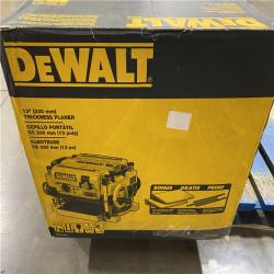 As-Is- DEWALT 13 2 Speed 3-Knife Thickness Planer