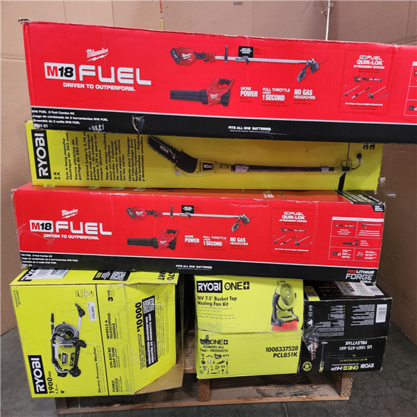 CALIFORNIA AS-IS TOOL PALLET