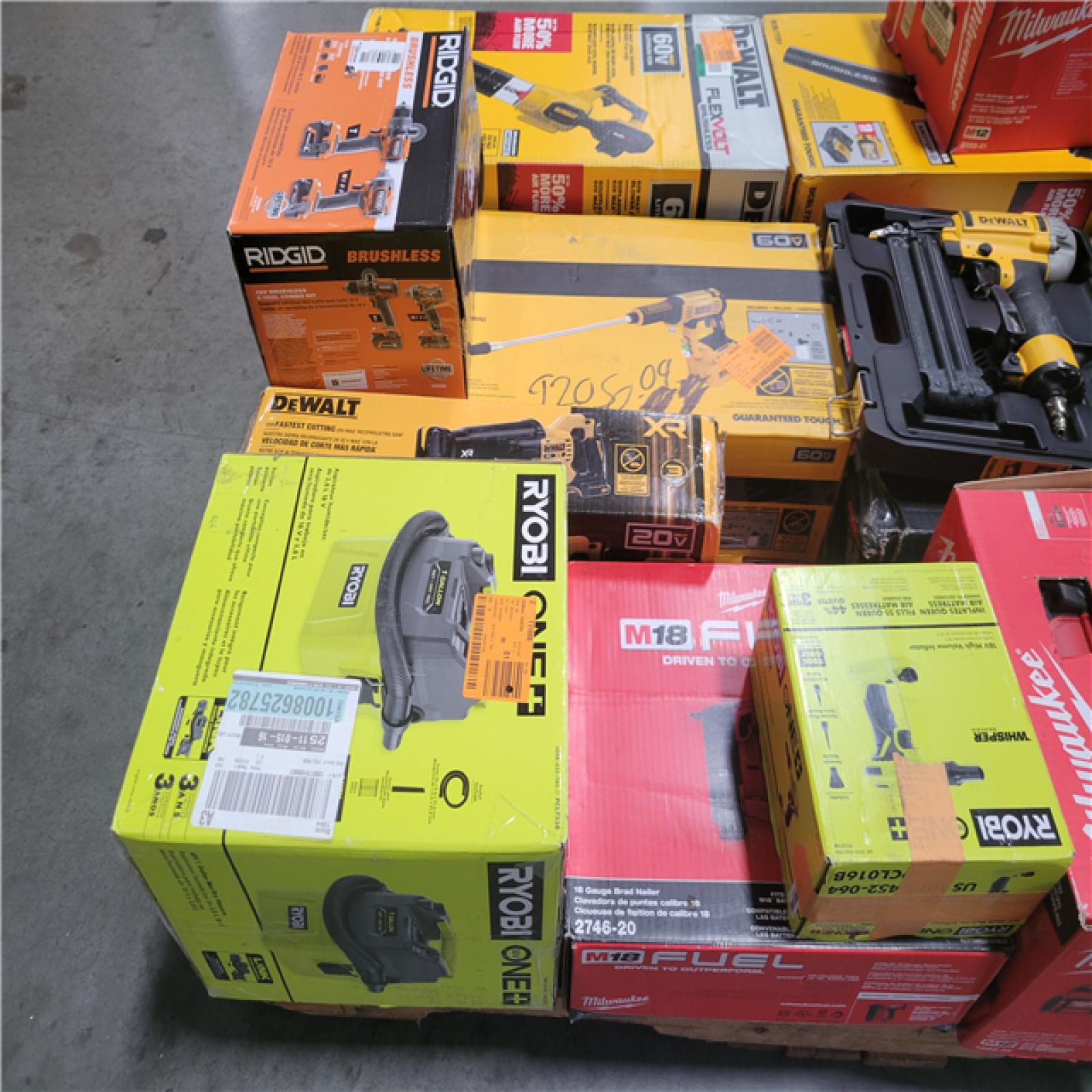 CALIFORNIA AS-IS TOOL PALLET