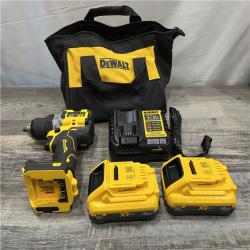 AS-IS DEWALT 20V XR Lithium-Ion Cordless Brushless 1/2 in. Drill/Driver Kit