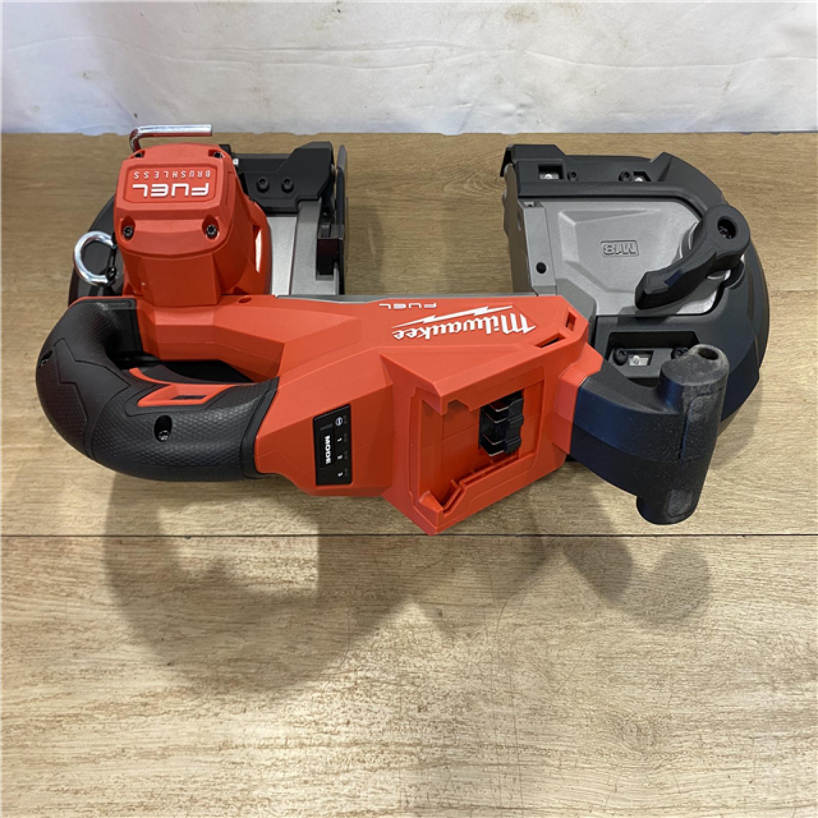 AS-IS Milwaukee FUEL 18V Lithium-Ion Brushless Cordless Deep Cut Band Saw (Tool-Only)
