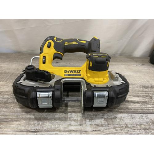 AS-IS DEWALT ATOMIC 20V MAX Cordless Brushless Compact 1-3/4 in. Bandsaw (Tool Only)