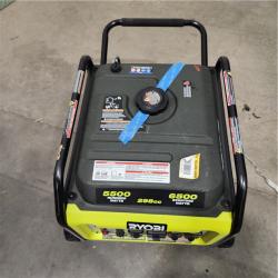 Dallas Location - As-Is RYOBI 6500-5500Watt Gasoline  Generator