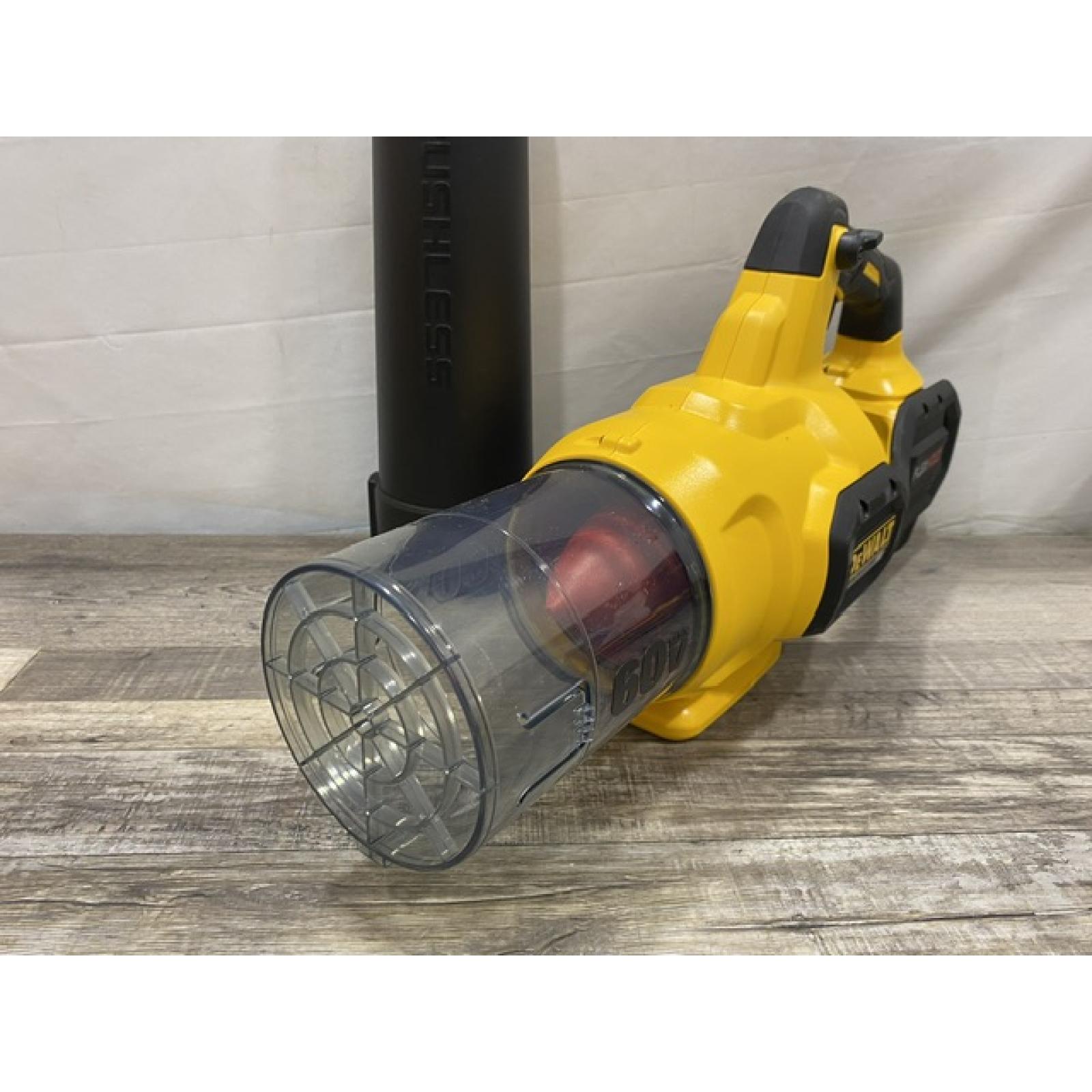 AS-IS DEWALT FLEXVOLT 60V MAX 125 MPH 600 CFM Brushless Cordless Battery Powered Blower Kit