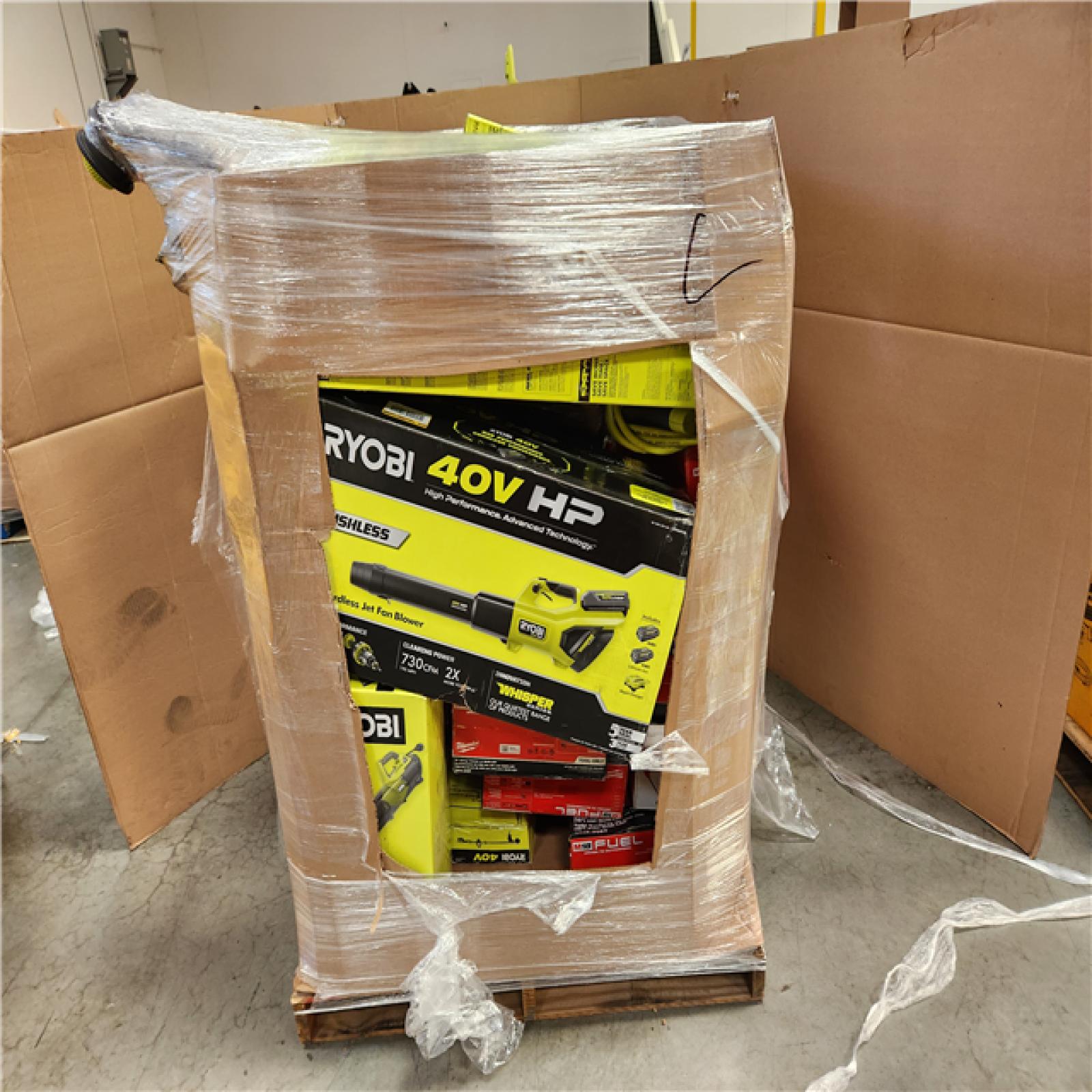 CALIFORNIA  AS-IS TOOL PALLET