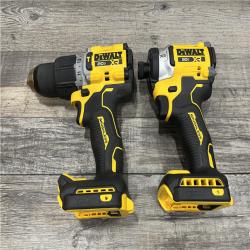 AS-IS DEWALT 20V XR Lithium-Ion Cordless 2-Tool Combo Kit