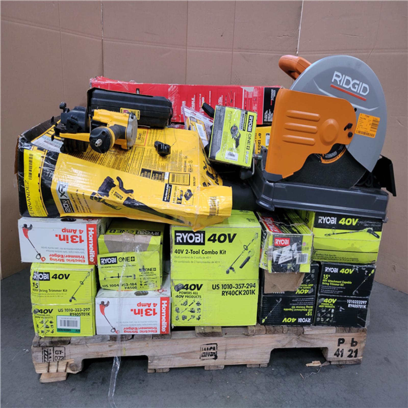 CALIFORNIA AS-IS TOOL PALLET