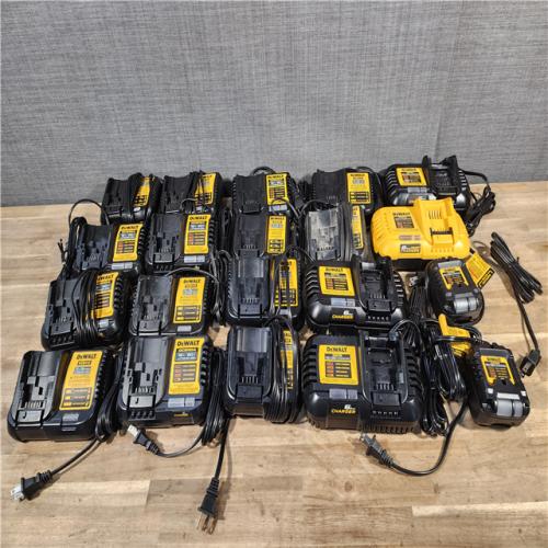 HOUSTON LOCATION - AS-IS DEWALT BATTERY CHARGER PACK QTY - 20