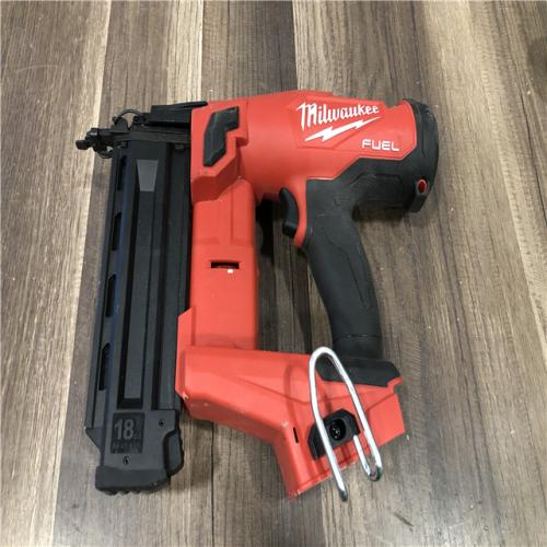 AS-IS Milwaukee FUEL 18-Volt Lithium-Ion Brushless Cordless Gen II 18-Gauge Brad Nailer (Tool-Only)