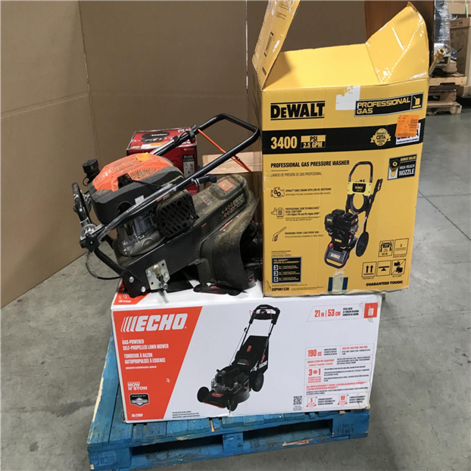 CALIFORNIA AS-IS OUTDOOR POWER EQUIPMENT