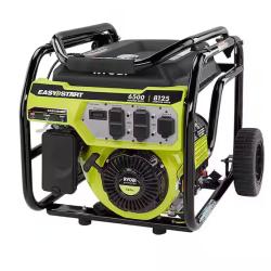 DALLAS LOCATION - NEW! RYOBI 8125-Watt Gasoline Powered Portable Generator