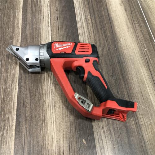 AS-IS Milwaukee 18-Volt Lithium-Ion Cordless 18-Gauge Double Cut Metal Shear (Tool-Only)