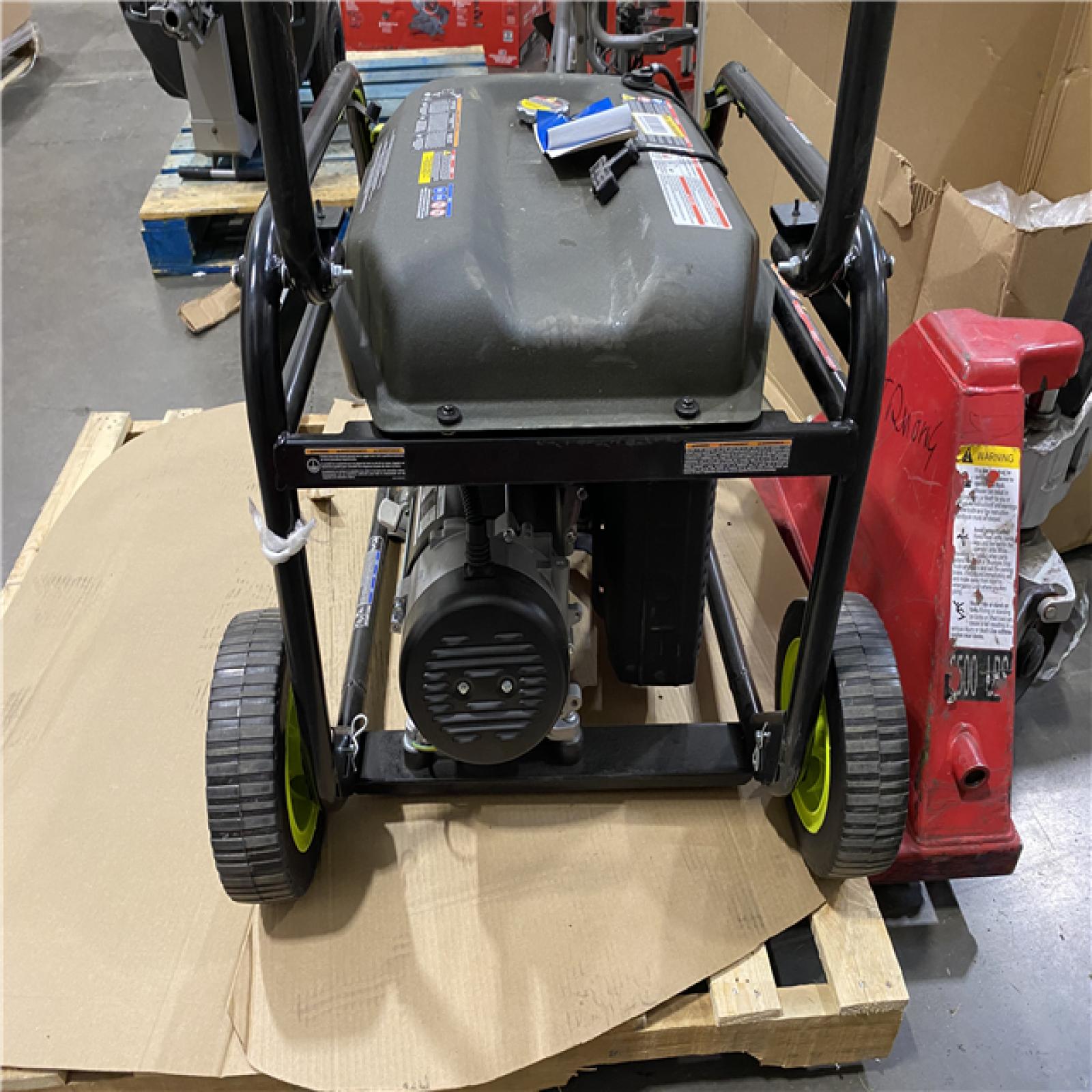 Dallas Location - As-Is Exclusive RYOBI 8000-Watt Gasoline Powered Generator