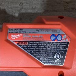 Houston Location AS-IS Milwaukee FUEL 18-Volt Lithium-Ion Brushless Cordless Gen II 18-Gauge Brad Nailer (Tool-Only)