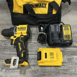 AS-IS DEWALT Atomic 20V Lithium-Ion Cordless Compact 1/2 in. Drill/Driver Kit