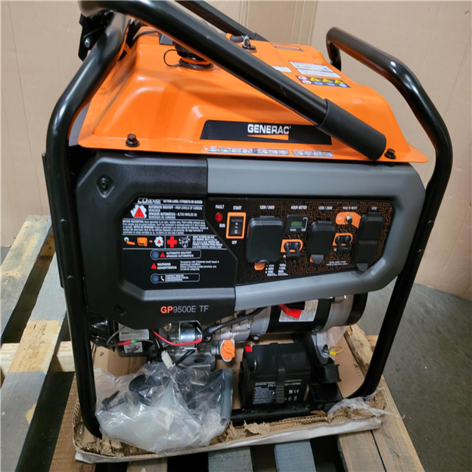 CALIFORNIA AS-IS GENERAC PORTABLE GENERATOR