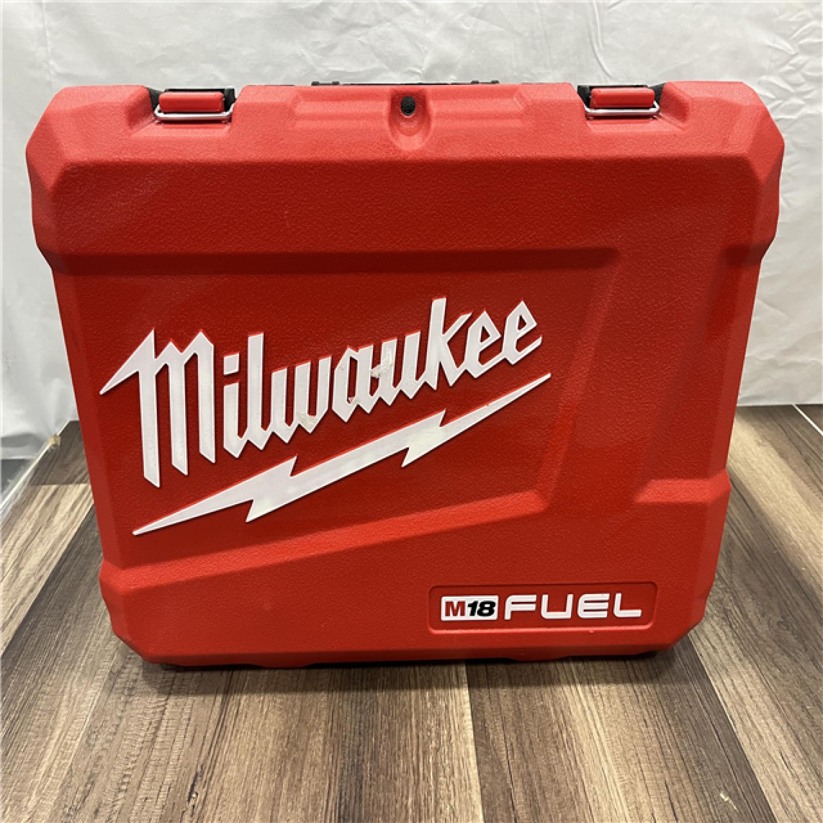 AS-IS MILWAUKEE FUEL 18V Lithium-Ion Brushless Cordless Hammer Drill and Impact Driver Combo Kit (2-Tool) with 2 Batteries
