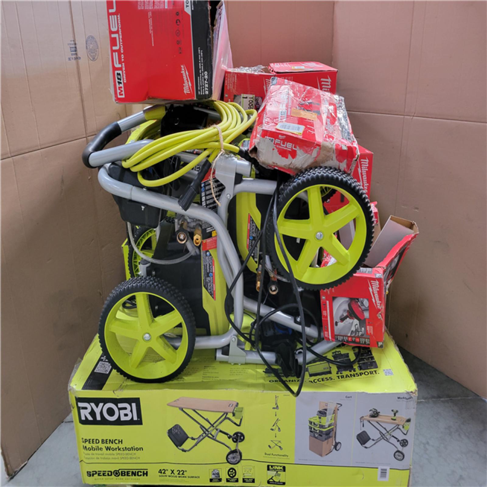 CALIFORNIA AS-IS TOOL PALLET