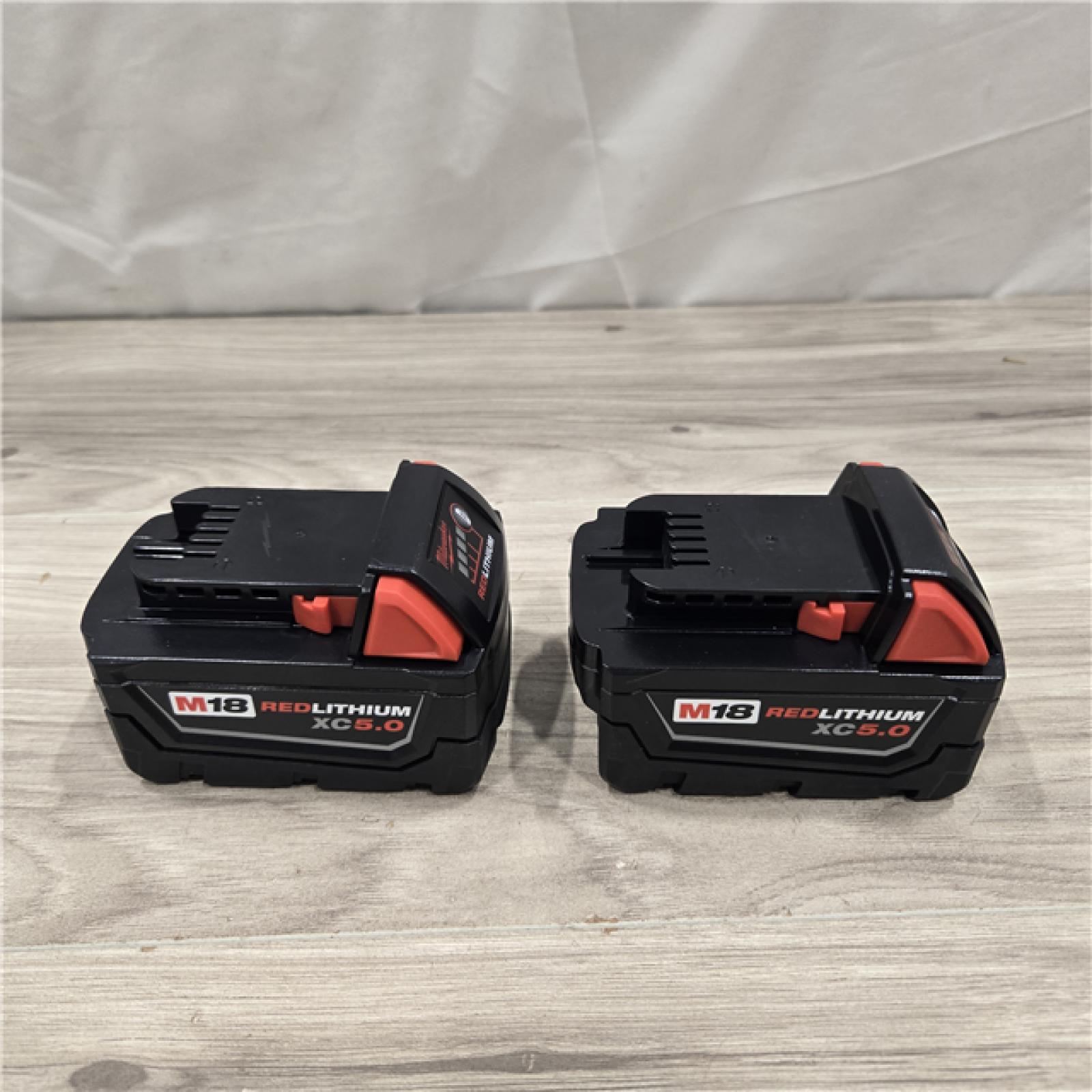 AS-IS Milwaukee M18 18-Volt Lithium-Ion XC Starter Kit