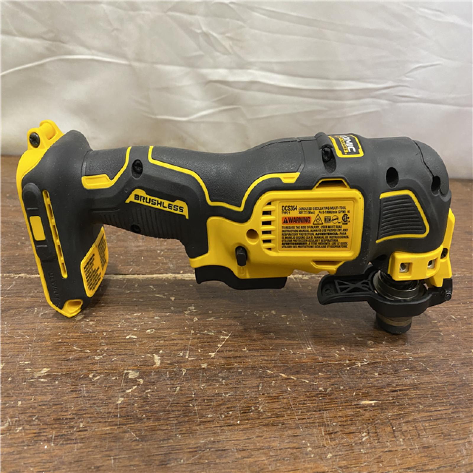 AS-IS ATOMIC 20V MAX Cordless Brushless Oscillating Multi Tool (Tool Only)