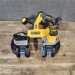 HOUSTON LOCATION - AS-IS DEWALT 20-Volt MAX 3-3/8 in. Cordless Brushless Bandsaw (Tool-Only)