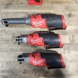 HOUSTON LOCATION - AS-IS MILWAUKEE 6 TOOL COMBO KIT W/ (2) BATTERY & CHARGER