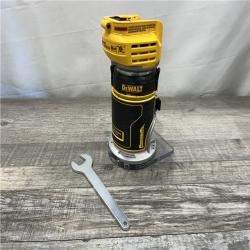 AS-IS DEWALT 20V MAX XR Cordless Brushless Fixed Base Compact Router (Tool Only)