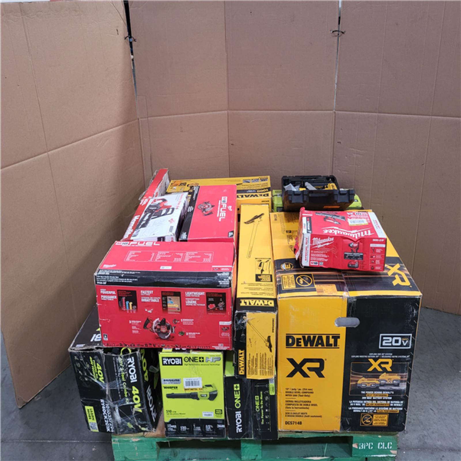 CALIFORNIA AS-IS TOOL PALLET