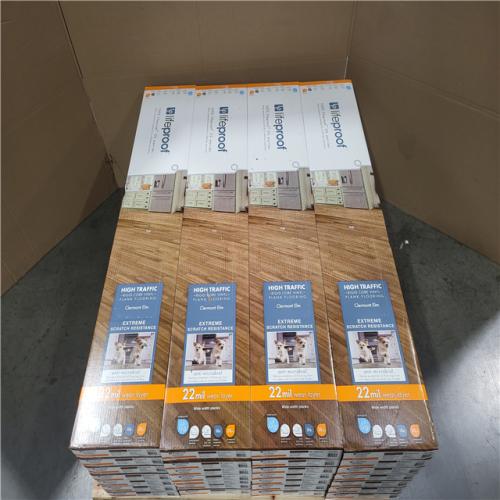 CALIFORNIA AS-IS LIKE NEW LIFEPROOF HIGH TRAFFIC RIGID CORE VINYL PLANK FLOORING IN CLERMONT ELM