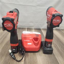 AS-IS- Milwaukee 12V Brushless Hammer Drill and Impact Driver Combo Kit